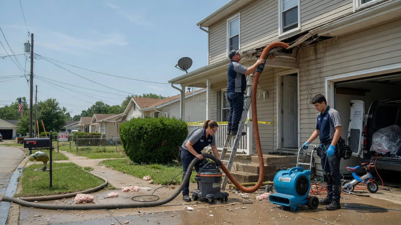 Water Damage Restoration in Burlington, WI near me